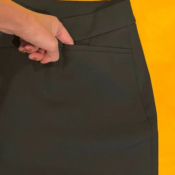 White House Black Market Ines Professional Bootcut Pants/ Trousers. Black 18 NWT - Picture 12 of 16